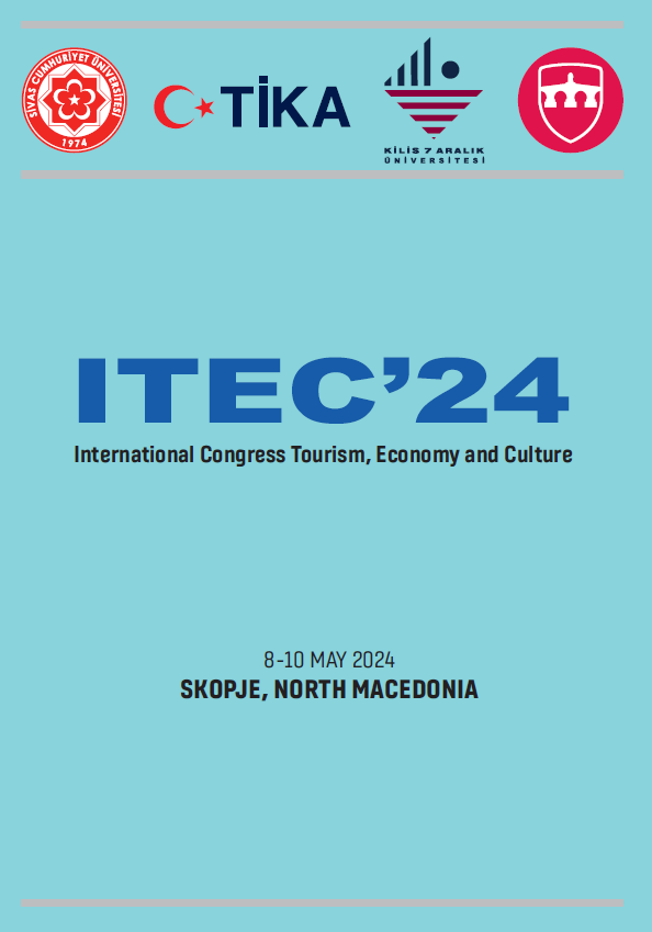 Tourism, Culture And Economy Congress Proceeddings