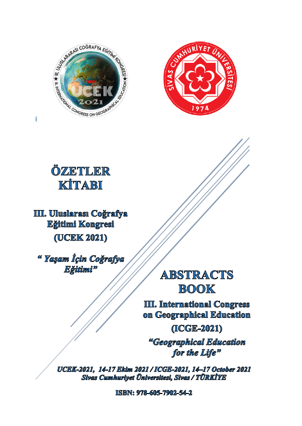 III. Uluslararası Coğrafya Eğitimi Kongresi Özet Kitapçığı (ucek)
