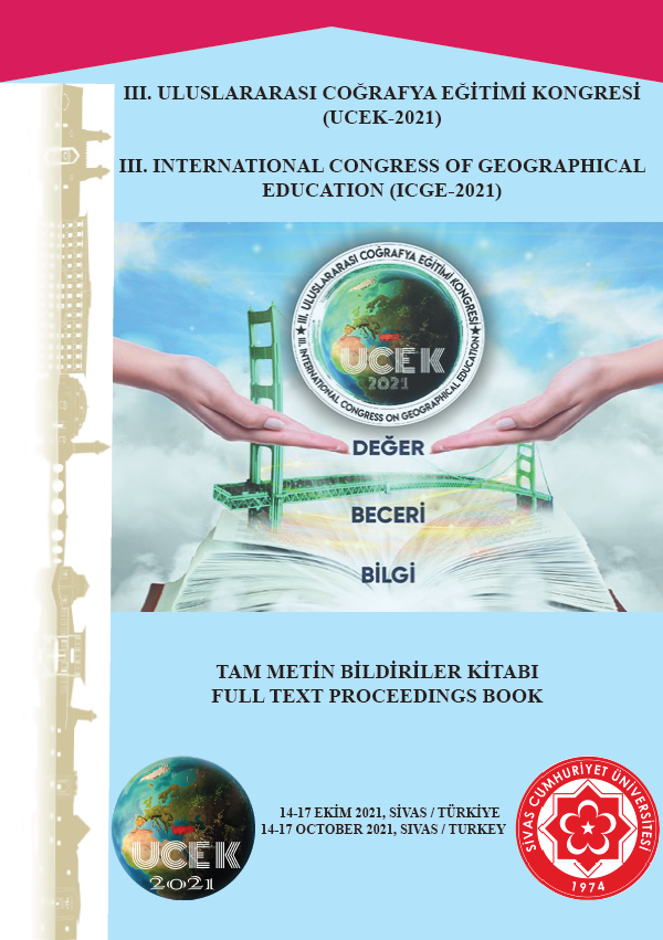 Iii. Uluslararası Coğrafya Eğitimi Kongresi Tam Metin Kitapçığı (Ucek)