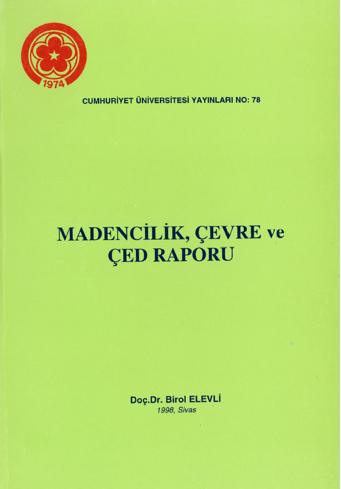 Madencilik Çevre Ve ÇED Raporu