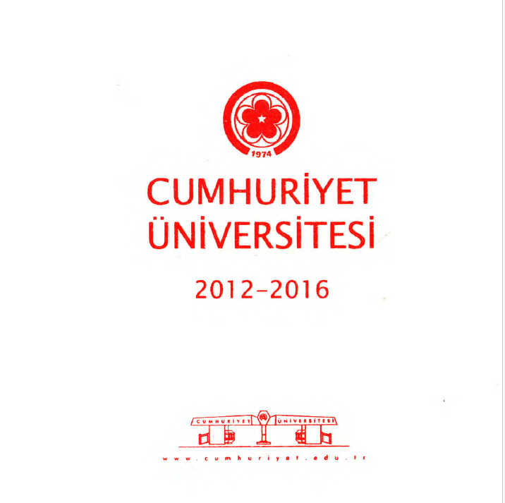 Cumhuriyet Üniversitesi 2012- 2016