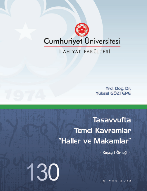 Tasavvufta Temel Kavramlar "haller Ve Makamlar"-kuşeyri Örneği