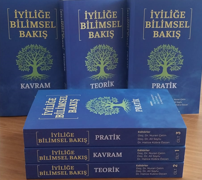 İyiliğe Bilimsel Bakış (kavram) 1. Cilt, İyiliğe Bilimsel Bakış (teorik) 2. Cilt, İyiliğe Bilimsel Bakış (pratik) 3. Cilt