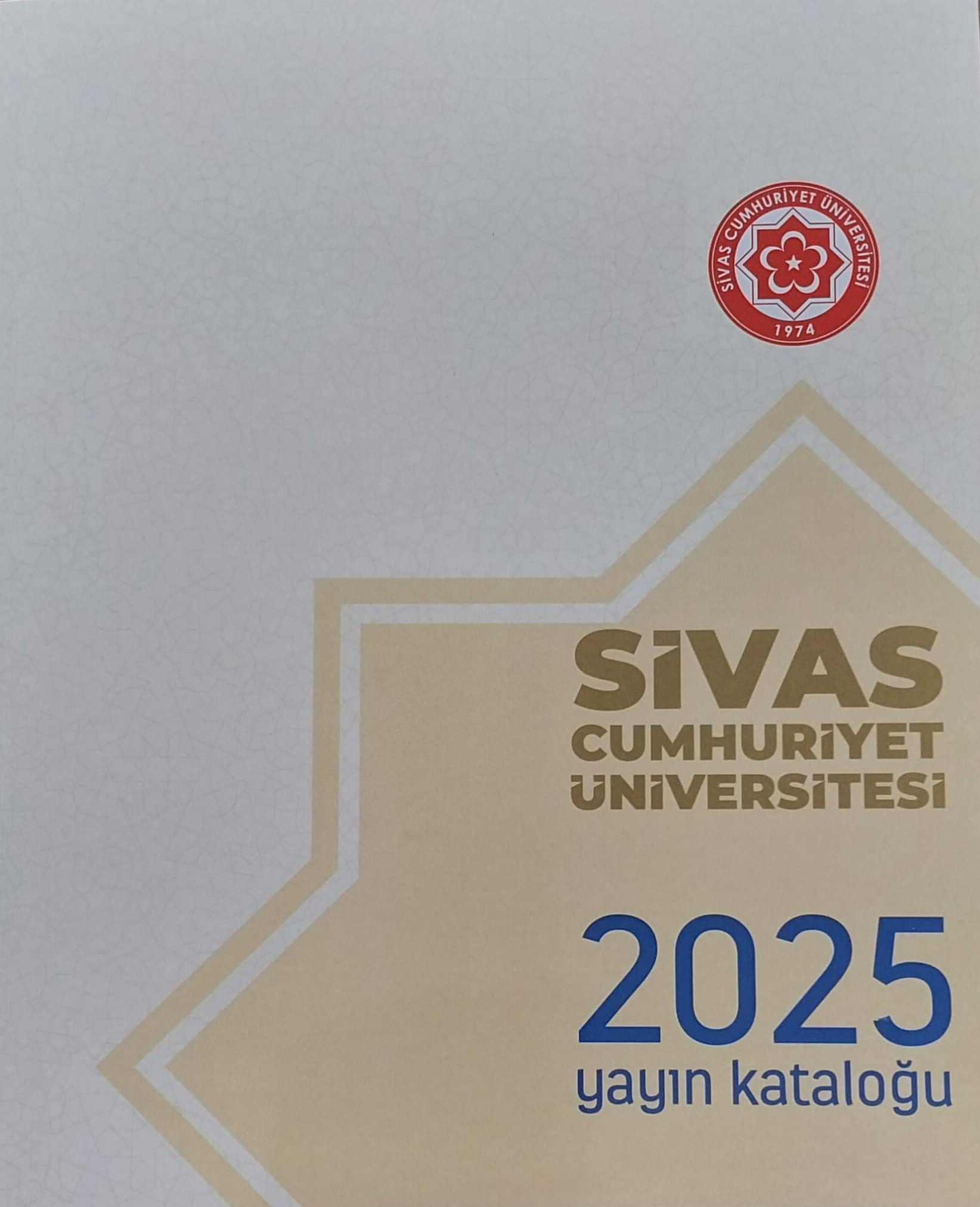 Sivas Cumhuriyet Üniversitesi 2025 Yayın Kataloğu