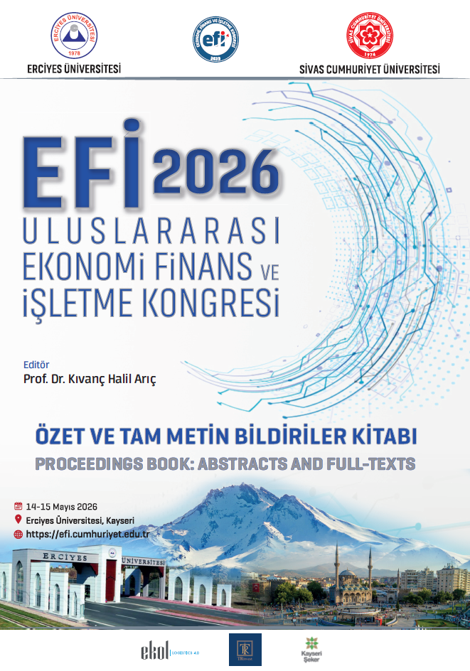 EFİ 2026 Kongresi Özet Ve Tam Metin Bildiriler Kitabı